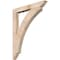 Ekena Millwork Thorton Traditional Smooth Bracket, Douglas Fir, 3 1/2"W x 32"D x 40"H BKT04X32X40THR01SDF - alternate 1